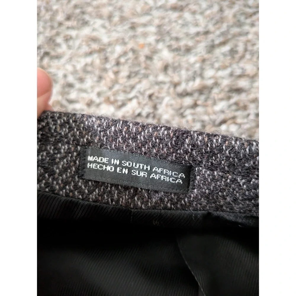 Stafford Herringbone Wool Cashmere Blazer‎ Suit Jacket 44R South Africa Made